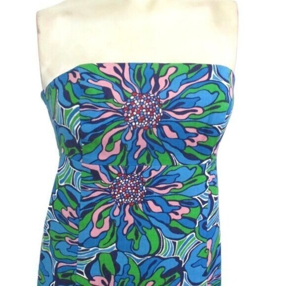 Lilly Pulitzer Bowen Dress Rehearsal Dress 0 - Picture 4 of 6